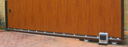 Привода CAME BK-1800 на воротах в частном доме