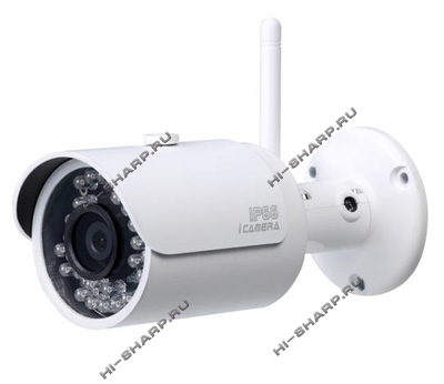 IPC-HFW1200S-W (3.6 или 6 мм) 3 Мп ip камера Dahua уличная Wi-FI 0,1/0,01 лк, BLC, HLC, 2D-DNR, PoE